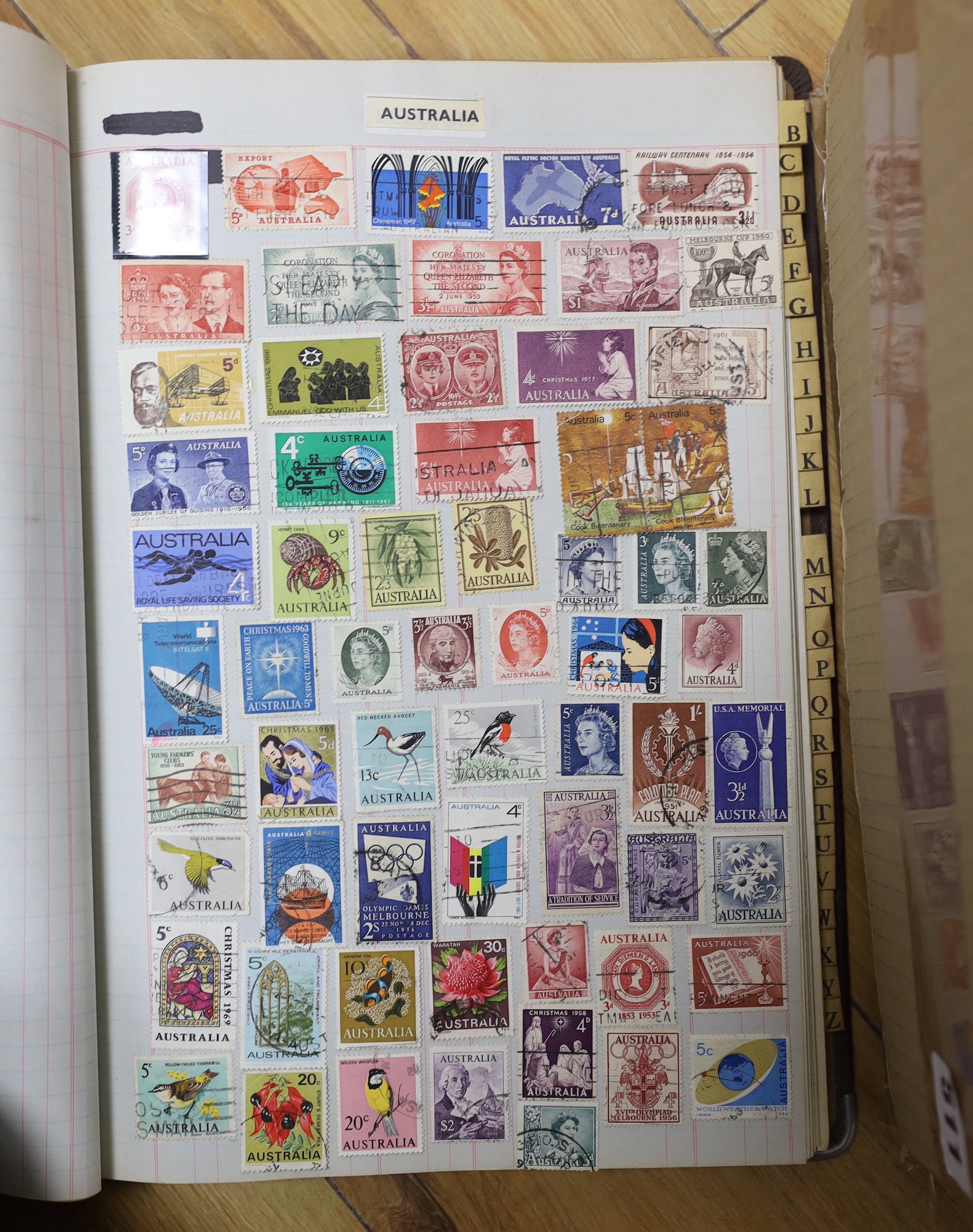A quantity of various stamps